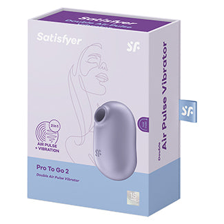 Satisfyer Pro To Go 2 in Violet | Kinkly Shop