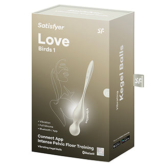 The Satisfyer Love Birds 1 in White | Kinkly Shop