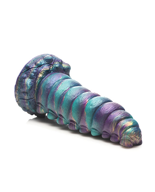 Backside of the Creature Cocks Chrysalis. It has a lot of ribbing along the back. | Kinkly Shop
