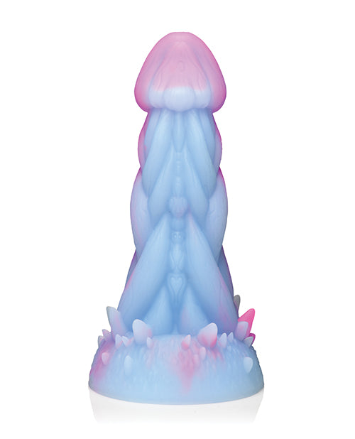 Top-down view of the Creature Cocks Nomura. The head of the dildo is very bulbous with a long shaft that gets continually thicker as you get towards the base. | Kinkly Shop