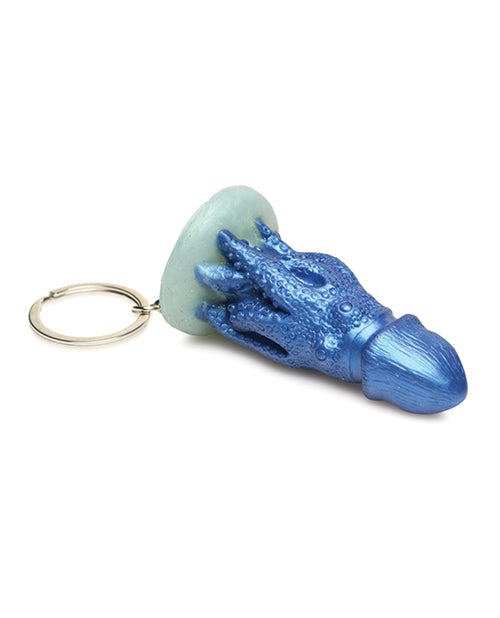 The Creature Cocks Cocktopus Key Chain in front of a plain white background | Kinkly Shop
