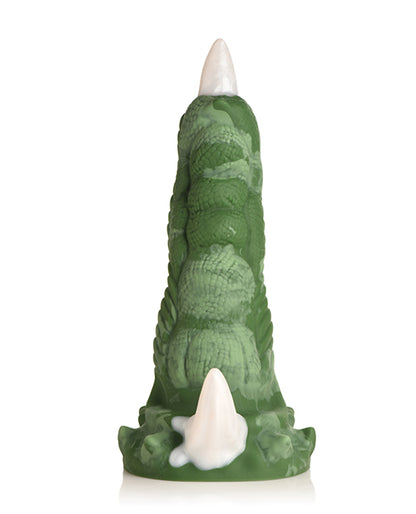 The Creature Cocks Dragon Claw has two protruding "fingernails". One at the very tip of the dildo and the other at the base, offering a protruding surface for the user to grind against. | Kinkly Shop