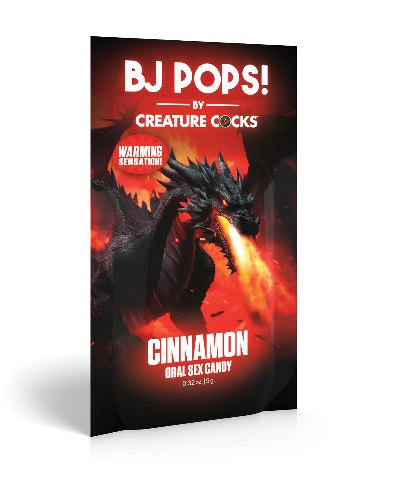 The Creature Cocks BJ Pops! in Cinnamon for a warming flavor | Kinkly Shop