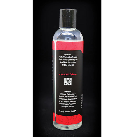 Backside of the bottle of the Aneros Sessions | Kinkly Shop