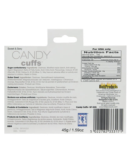 Backside of the Candy Cuffs | Kinkly Shop