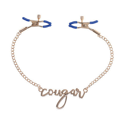 Sportsheets Cougar Nipple Clamps in front of a plain white background | Kinkly Shop