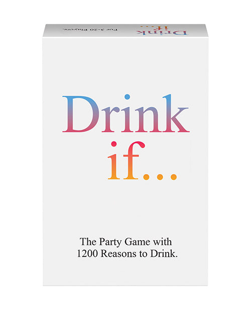 Packaging for the Drink If game | Kinkly Shop
