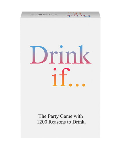 Packaging for the Drink If game | Kinkly Shop
