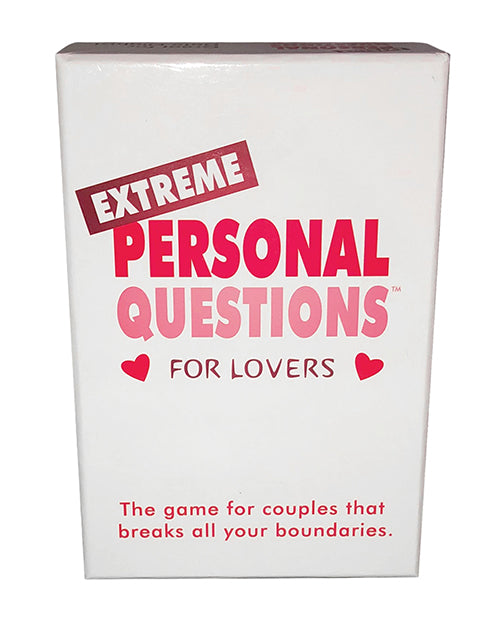 Packaging of the Extreme Personal Questions for Lovers box | Kinkly Shop