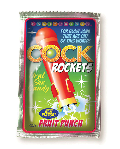 Cock Rockets Oral Sex Candy Pop in Fruit Punch | Kinkly Shop