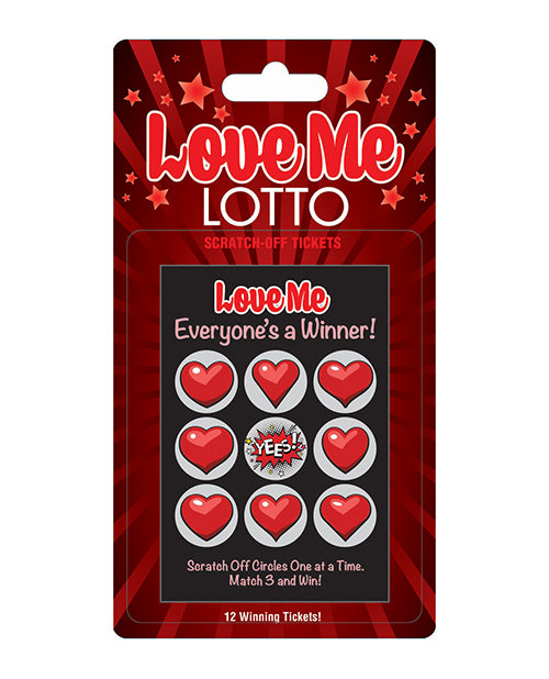 Kinky Lotto Tickets in the Love Me Lotto variety | Kinkly Shop