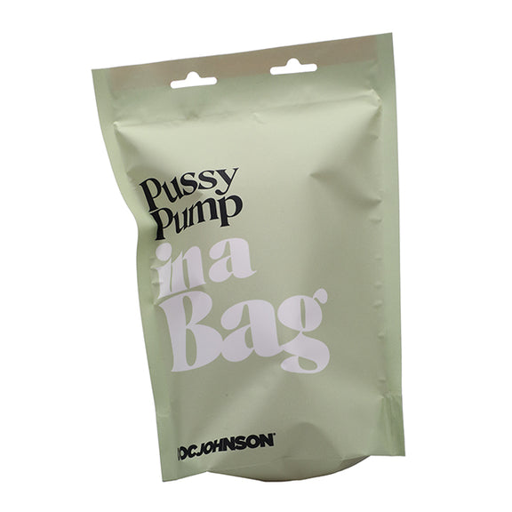 The "In a Bag" packaging the In A Bag Pussy Pump comes in | Kinkly Shop