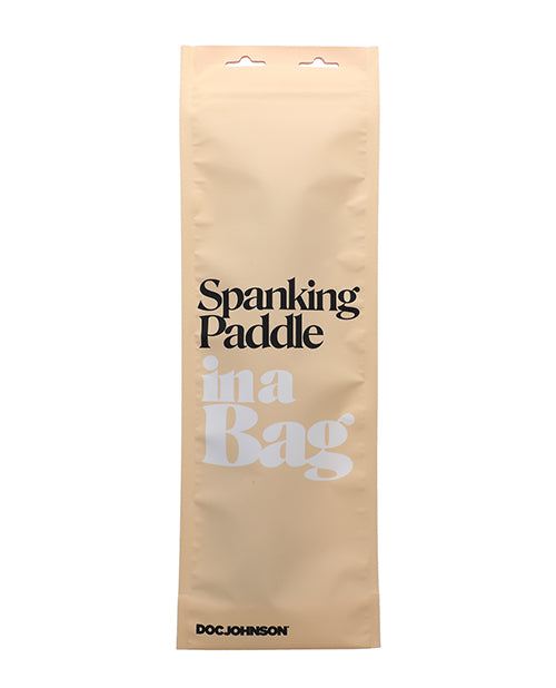 Packaging of the In A Bag Spanking Paddle | Kinkly Shop
