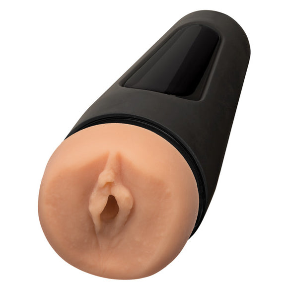 The Main Squeeze The Virgin with the orifice facing towards the camera. It looks like a realistic vulva. | Kinkly Shop