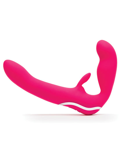 Side view of the Happy Rabbit Strapless Strap on Rabbit | Kinkly Shop