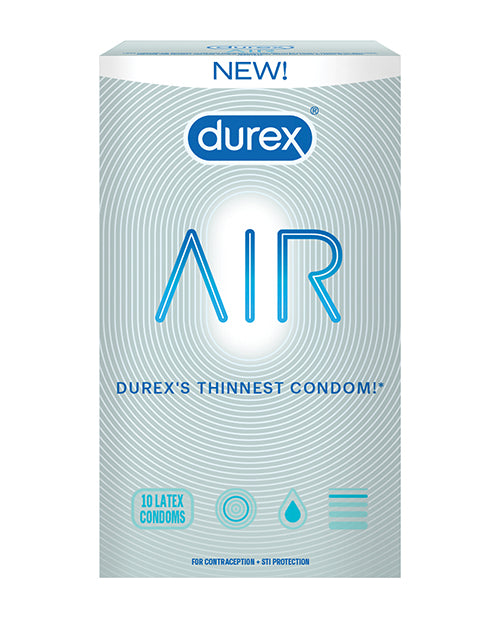 10 pack of the Durex Air Condoms | Kinkly Shop