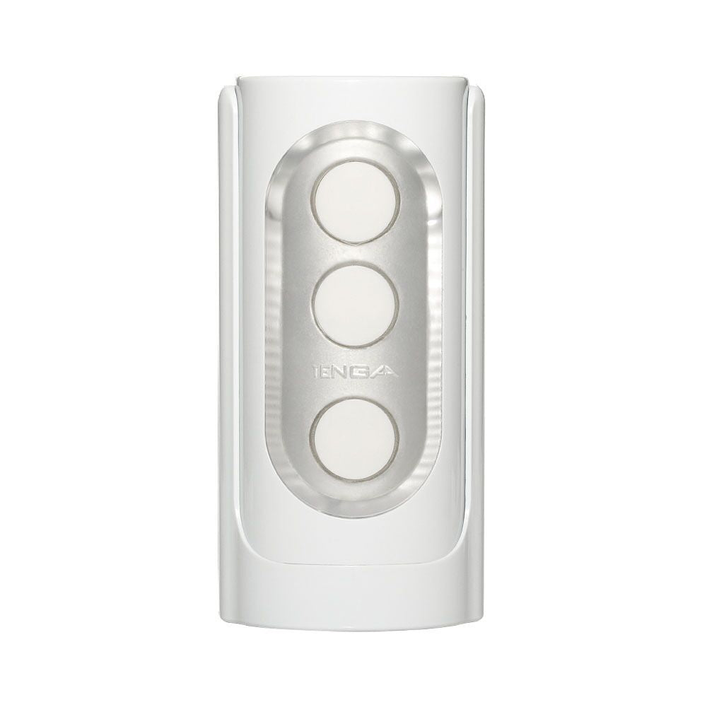 The Tenga Flip Hole in white against a plain white background | Kinkly Shop