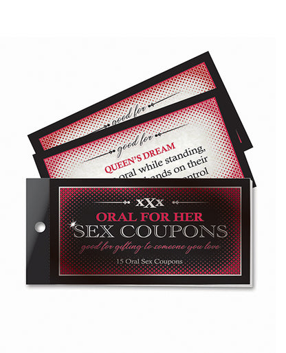 Kinky Sex Coupons of the Oral for Her variety. | Kinkly Shop