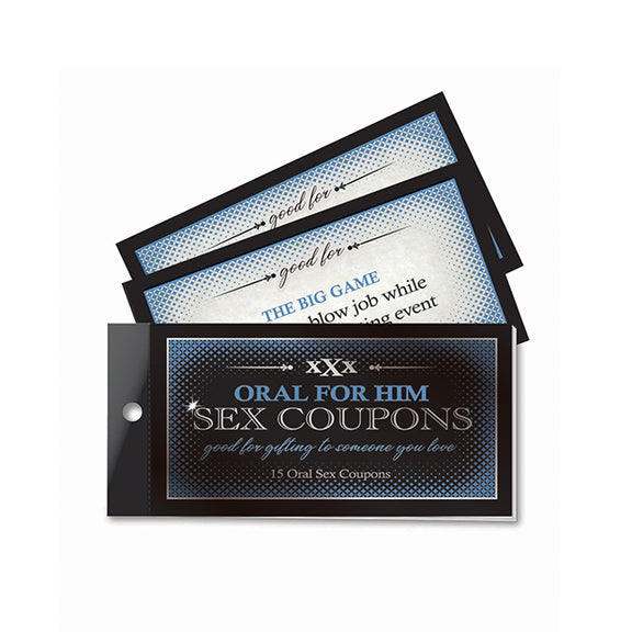 Kinky Sex Coupons of the Oral Sex for Him variety. | Kinkly Shop
