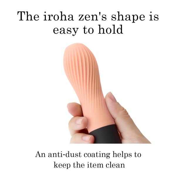 Tenga Iroha Zen Soft, Waterproof Mini Vibrator for Women Kinkly Shop Tenga Iroha Zen Soft, Waterproof Mini Vibrator for Women Kinkly Shop