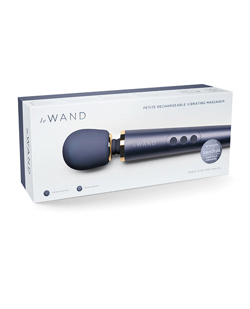 Packaging for the Le Wand Petite Rechargeable | Kinkly Shop