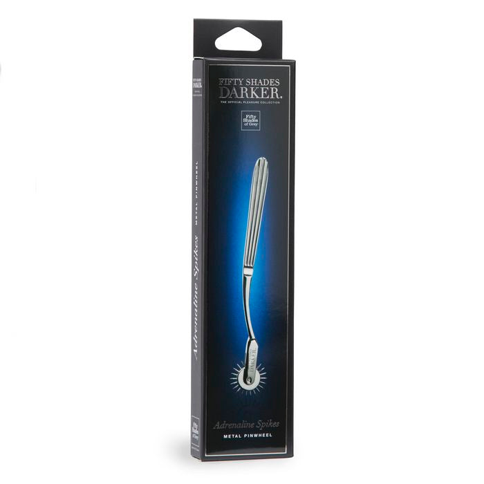 Packaging for the Fifty Shades "Adrenaline Spikes" Pinwheel | Kinkly Shop