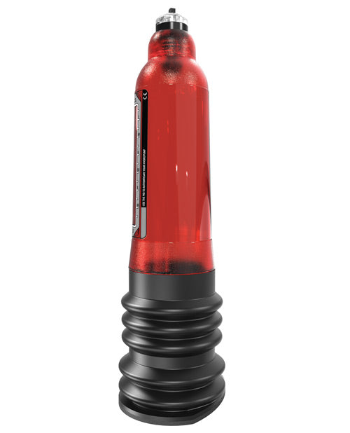 Side view of the Bathmate Hydro 7 Hydropump showcases the see-through chamber throughout the majority of the pump that lets you see your results | Kinkly Shop