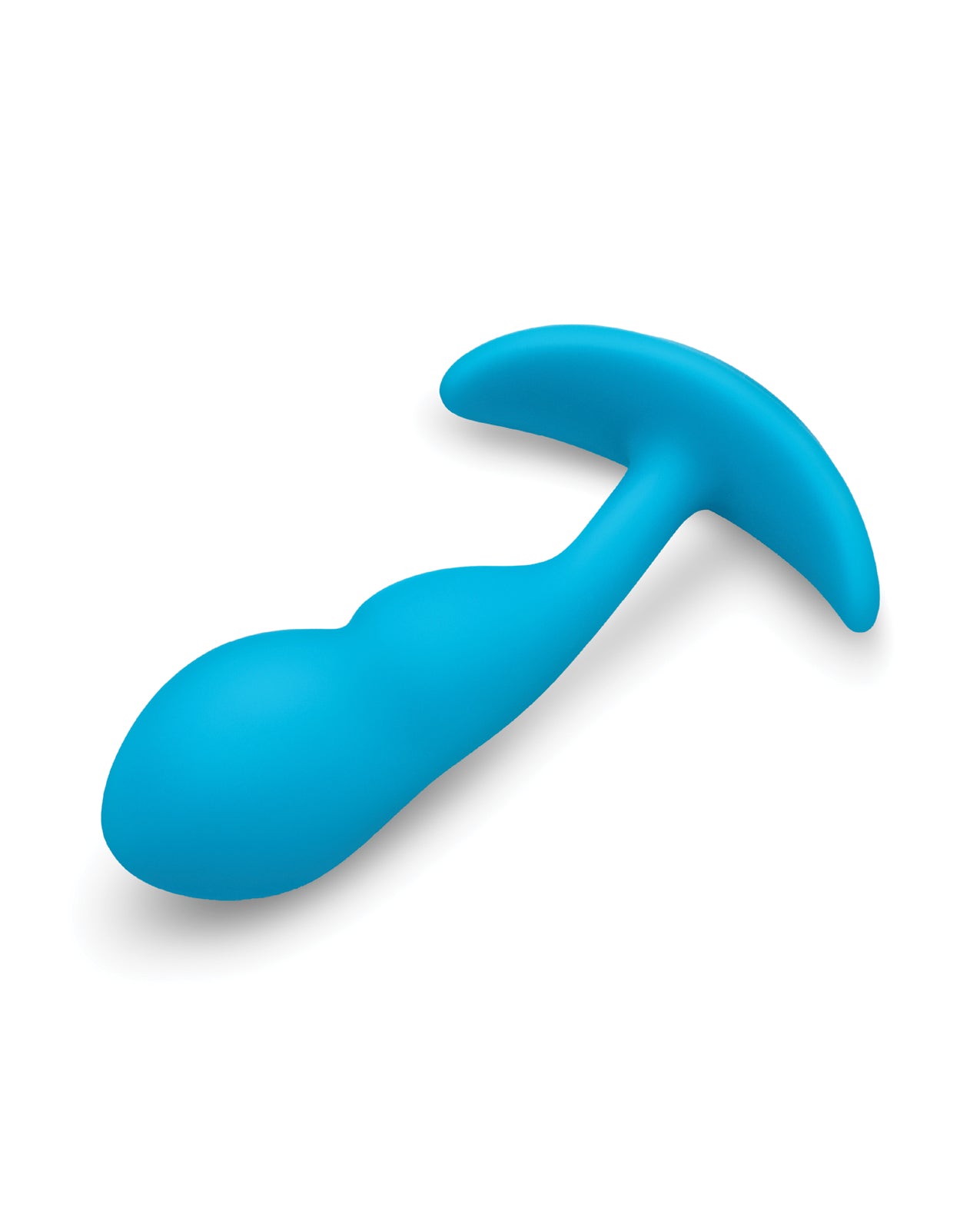 B-Vibe Remote Control P-Spot Snug Plug in Blue | Kinkly Shop