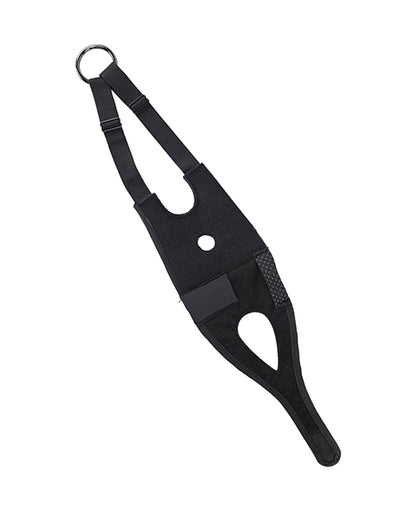 The Pivot 2-in-1 Forced-O Strap laid out flat. | Kinkly Shop