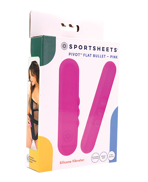 Packaging for the Sportsheets Flat Bullet | Kinkly Shop