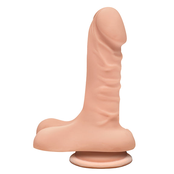 The 6" Super D with Balls in Vanilla | Kinkly Shop