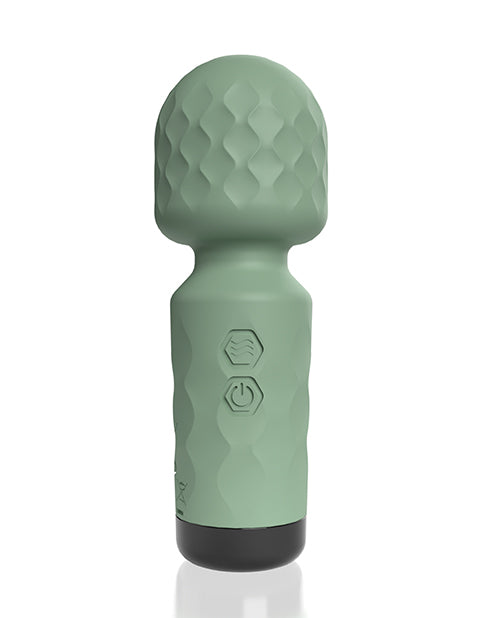 The Screaming O Cuties Winny in front of a plain white background. There are two small buttons on the "handle" of the wand. | Kinkly Shop