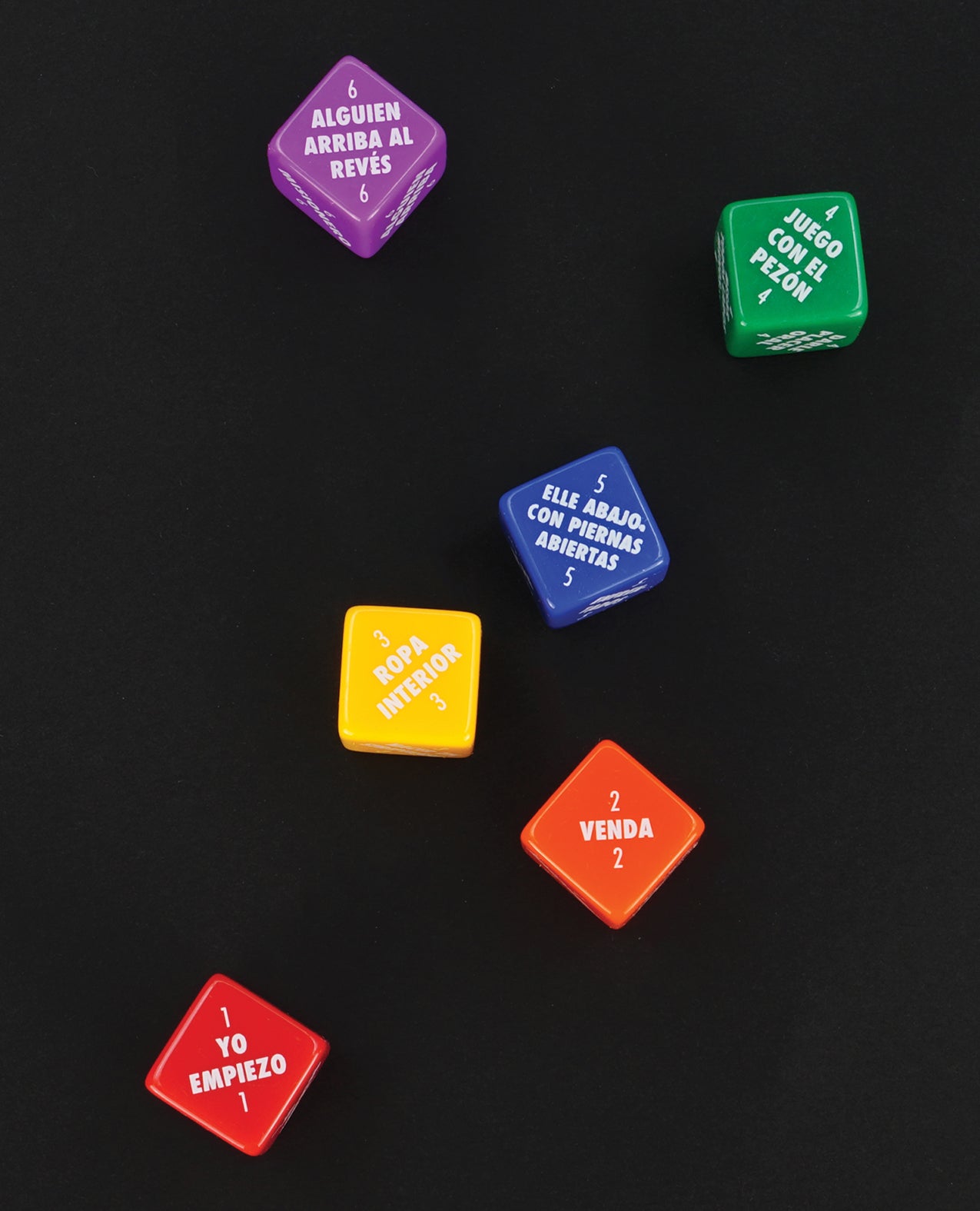 Sexy 6 Dice Game - Spanish Version