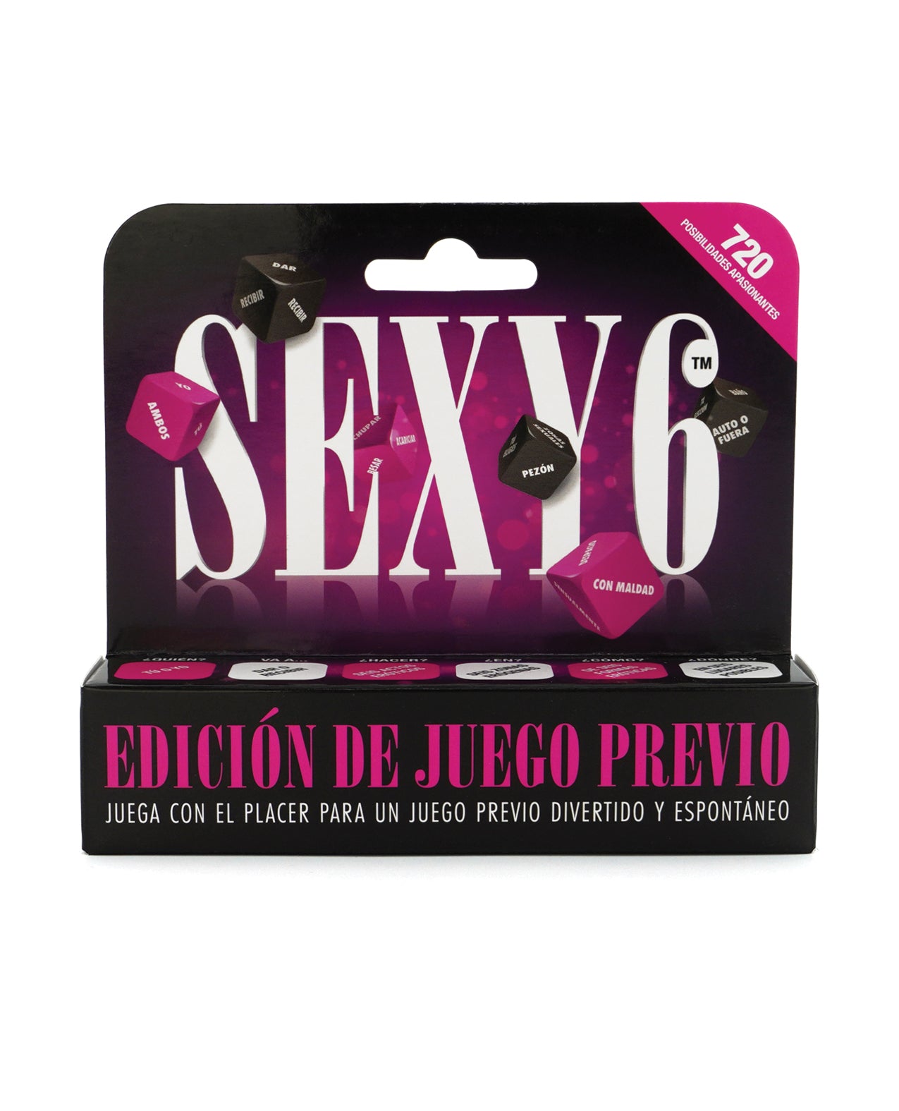 Sexy 6 Dice Game - Spanish Version