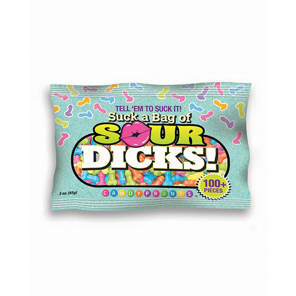 Packaging for the Suck a Bag of Sour Dicks - 100 pc Bag