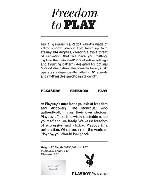 Playboy Bumping Bunny