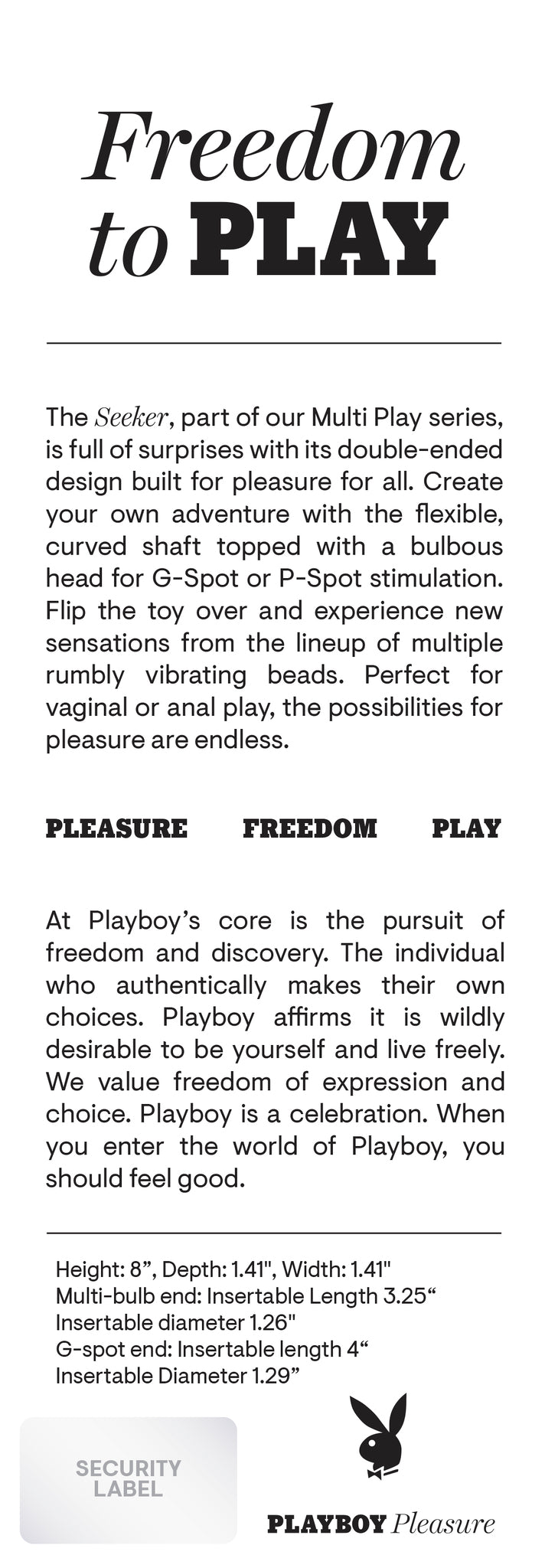 Playboy The Seeker