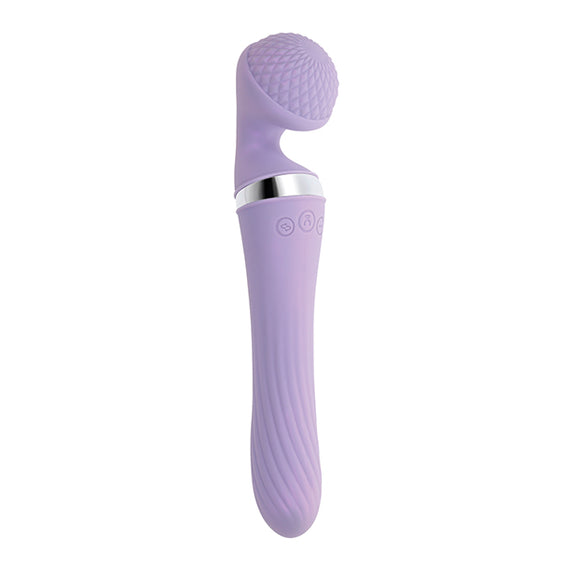Playboy Pleasure Vibrato Wand Vibrator - Lilac