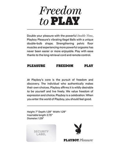 Playboy Double Time