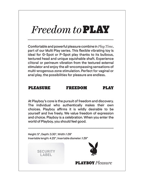 Playboy Play Time