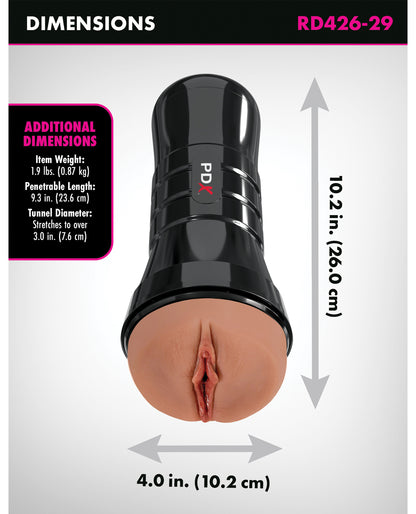 PDX Extreme Wet Pussies Super Juicy Snatch XXL - Light