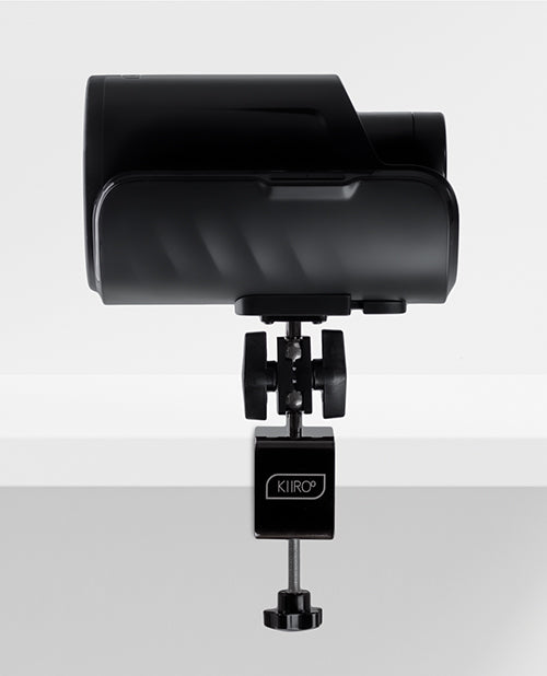 The KIIROO KEON: Table Clamp shown attached to the KEON to showcase how it works | Kinkly Shop