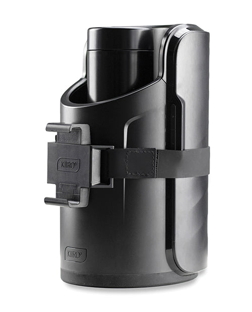 The KIIROO KEON Accessory: Phone Holder shown wrapped around the KEON without a phone in it. | Kinkly Shop