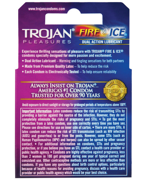 Trojan Fire & Ice Condoms