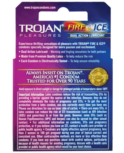 Trojan Fire & Ice Condoms