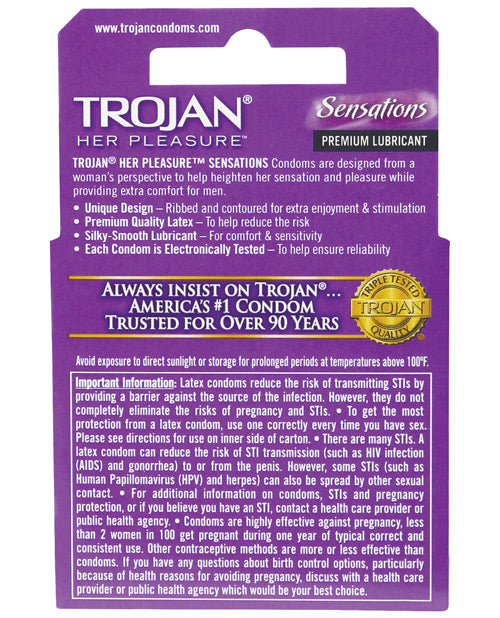 Trojan Her Pleasure Condoms