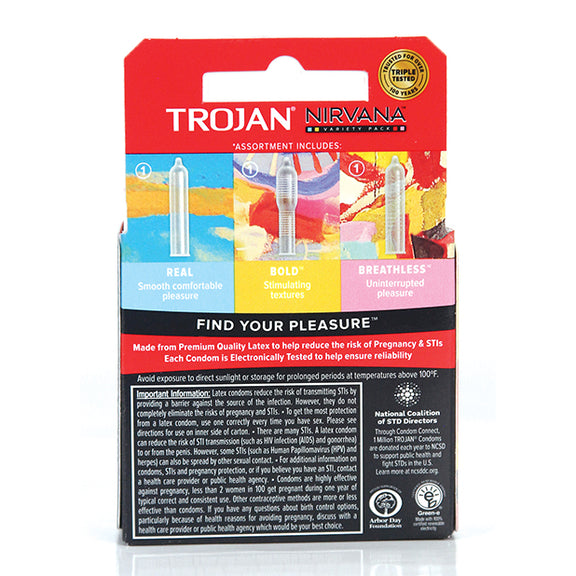 Trojan Nirvana Condom - Pack of 3