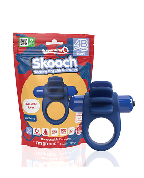 Screaming O 4B Skooch Vibrating Ring with Deep, Textured Fun Kinkly Shop Screaming O 4B Skooch Vibrating Ring with Deep, Textured Fun Kinkly Shop