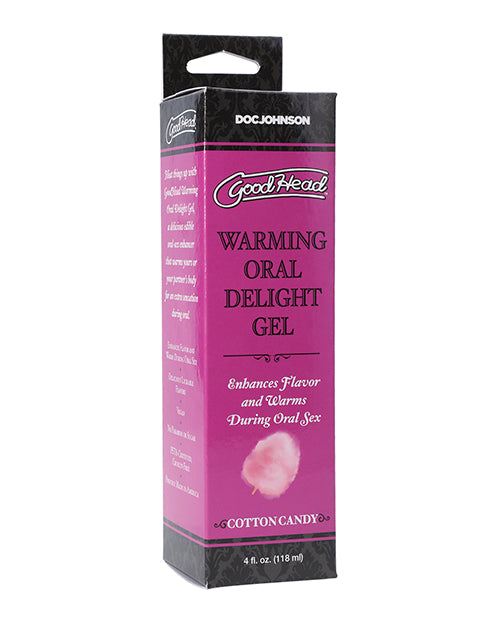 Packaging for the GoodHead Warming Gel. The tube comes in a cardboard box. | Kinkly Shop