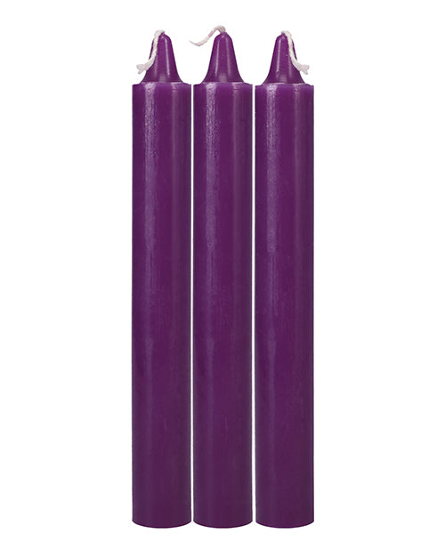 Drip Candles 3-Pack in Purple | Kinkly Shop